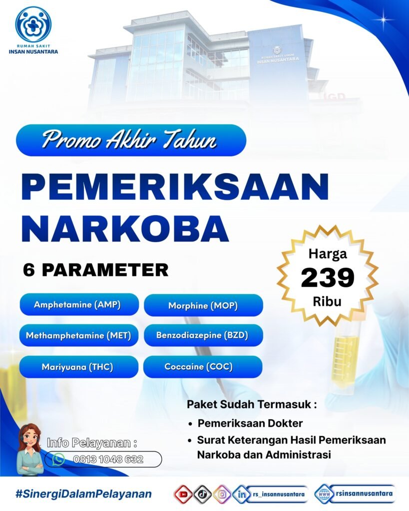 Promo Cek Narkoba