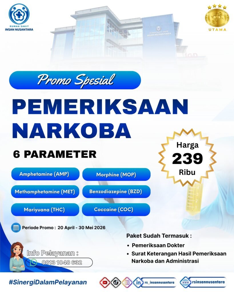 Promo Cek Narkoba